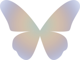 y2k Gradient Schmetterling png