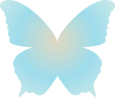 y2k gradient butterfly png