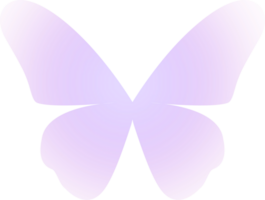 y2k gradient butterfly png