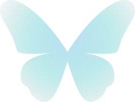 y2k gradient butterfly png