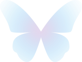 y2k Gradient Schmetterling png