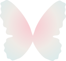 y2k gradient butterfly png