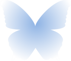 y2k Gradient Schmetterling png