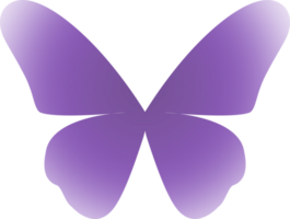 y2k gradient butterfly png