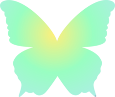 y2k Gradient Schmetterling png