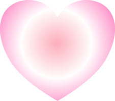 Y2k gradient heart png