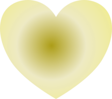 Y2k gradient heart png