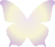 y2k gradient butterfly png