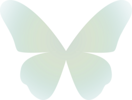 y2k gradient butterfly png