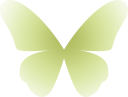 y2k gradient butterfly png