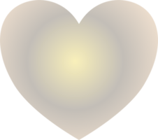 Y2k gradient heart png