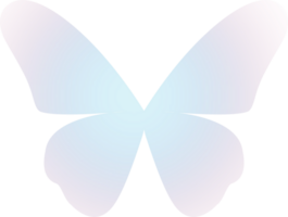 y2k gradient butterfly png