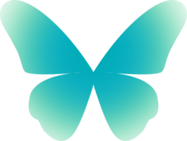 y2k gradient butterfly png