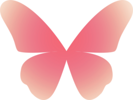 y2k Gradient Schmetterling png