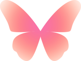 y2k Gradient Schmetterling png