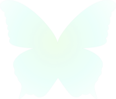 y2k gradient butterfly png