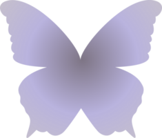 y2k Gradient Schmetterling png