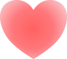 Y2k gradient heart png