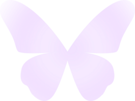 y2k gradient butterfly png