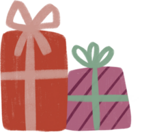 illustrazione della confezione regalo png