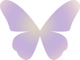 y2k gradient butterfly png