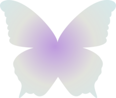 y2k Gradient Schmetterling png