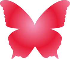 y2k gradient butterfly png