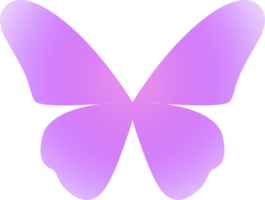 y2k Gradient Schmetterling png