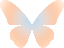 y2k Gradient Schmetterling png