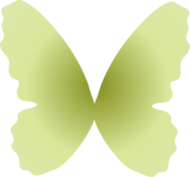 y2k gradient butterfly png