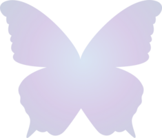 y2k gradient butterfly png