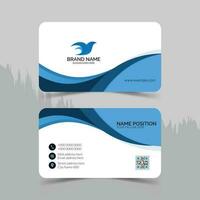 Creative modern corporate Business Card Design. vector