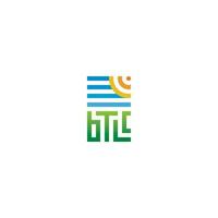 Letters BTLC Landscape Logo design vector