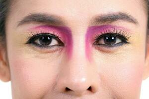 Asian Woman Fashion Makeup photo