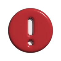 warning icon 3d png