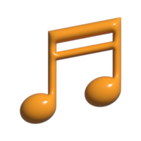 musica 3d icona png