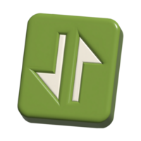 3d icon of transfer data png