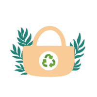 Hand Drawn Eco Bag Illustration. png