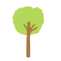 main tiré arbre illustration png