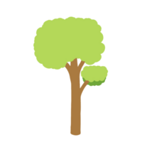 mano dibujado árbol ilustración png