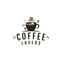 Coffee logo design vector with creative and idea