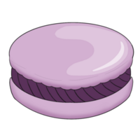 isolé grain de raisin macaron png