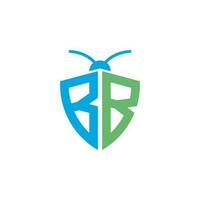 Letters BB Pest Control Logo vector