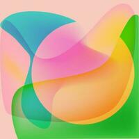 vector free form shape abstract background