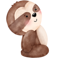 Yoga sloth, sloth, cute sloth, Yoga png