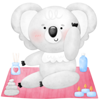 Cute Koala Yoga, Yoga, Yoga koala, Koala, animal yoga png