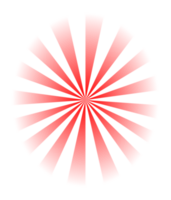 pente rétro radial sunburst avec Couleur Soleil des rayons transparent png