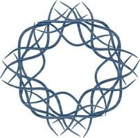 Creative artistic frame design. vector