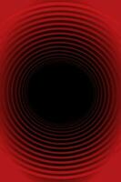 abstract red background with black hole, portal. Circle empty space for text. vector