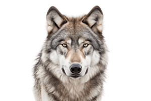 lobo en transparente antecedentes. ai png